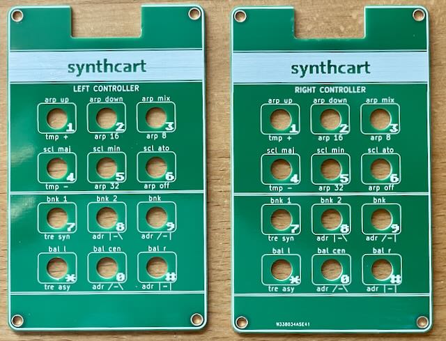 Synthcart Frontplatte